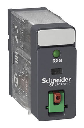 Schneider Electric - RXG22F7 - Schneider Electric RXG22F7 ˫ - / Plug In Ǳ̵, 120V ac, ڹҵӦ		