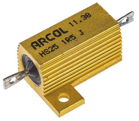Arcol - HS25 1R5 J - Arcol HS25 ϵ HS25 1R5 J 25W 1.5 5%  尲װ̶ֵ, Ӷ, Ƿװ		