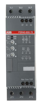 ABB - 1SFA896111R7000 - ABB PSR ϵ 45 A 3  1SFA896111R7000, IP10, IP20, 22 kW, 208  600 V		