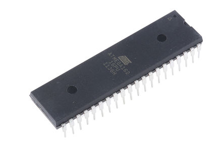 Microchip - ATMEGA162-16PU - Microchip ATmega ϵ 8 bit AVR MCU ATMEGA162-16PU, 16MHz, 16 kB512 B ROM , 1 kB RAM, PDIP-40		