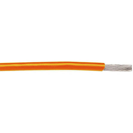 Alpha Wire - 5855 OR005 - Alpha Wire 30m ɫ 22 AWG UL1213 PTFE 豸 5855 OR005, 0.38 mm2 , 19/0.16 mm оʾ, 600 V		