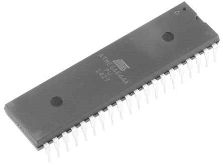Microchip - ATMEGA644A-PU - Microchip ATmega ϵ 8 bit AVR MCU ATMEGA644A-PU, 20MHz, 2 kB64 kB ROM , 4 kB RAM, PDIP-40		