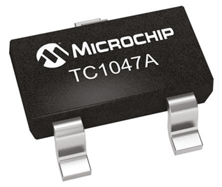 Microchip - TC1047AVNBTR - Microchip TC1047AVNBTR ѹ¶ȴ, 2Cȷ, ģӿ, 2.5  5.5 VԴ, -40  +125 C¶, 3 SOT-23Bװ		