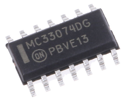 ON Semiconductor - MC33074DG - ON Semiconductor MC33074DG · Ŵ, 4.5MHz, 5  28 VԴѹ, 14 SOICװ		