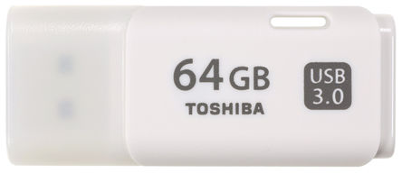 Toshiba - THN-U301W0640E4 - Toshiba TransMemory 64 GB USB 3.0 U		