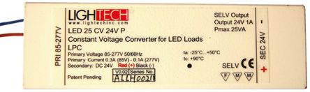 Lightech - 901025024PS - Lightech LED  901025024PS, 85  277 V, 24V, 25W		