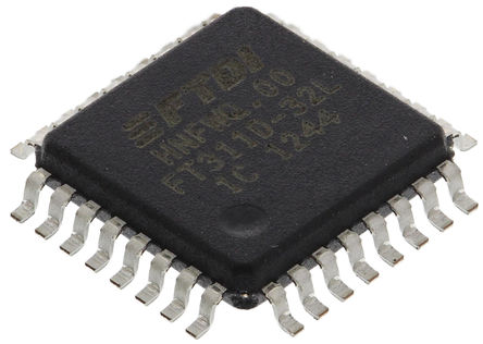 FTDI Chip - FT311D-32L1C-R - FTDI Chip FT311D-32L1C-R USB , ֧USB 1.1USB 2.0, 3.3 V ֱ, 32 LQFPװ		