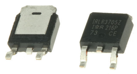 Infineon - IRLR3705ZPBF - Infineon HEXFET ϵ Si N MOSFET IRLR3705ZPBF, 89 A, Vds=55 V, 3 DPAKװ		