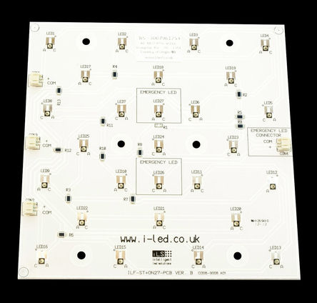 Intelligent LED Solutions - ILF-OO27-DEBL-SC211. - ILS OSLON Square Powerflood ϵ 27 ɫ LED  ILF-OO27-DEBL-SC211., 29700 mW		
