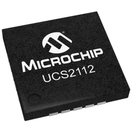 Microchip - UCS2112-1-V/G4 - Microchip UCS2112-1-V/G4 ˫ USB Դ, 40mͨ, 4.5 V min., 20 QFNװ		