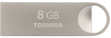 Toshiba - THN-U401S0080E4 - Toshiba TransMemory 8 GB USB 2.0 U		