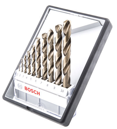 Bosch - 2607019925 - Bosch 2607019925 10 ܸٸ 1  10 mm Robust Line Metal Drill Set		