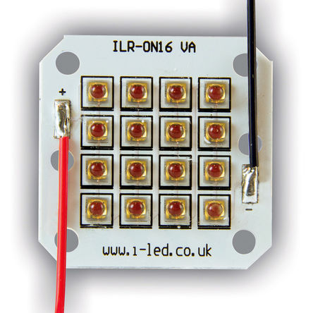 Intelligent LED Solutions - ILR-OW16-FRED-SC211-WIR200. - ILS OSLON 150 16+ PowerStar ϵ 16 ɫ Բ LED  ILR-OW16-FRED-SC211-WIR200., 3126 mW, 		