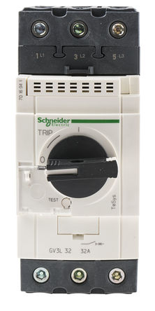 Schneider Electric - GV3 L32 - Schneider Electric TeSys GV3 系列 3P 极 热磁断路器 GV3L32, 690V ac		