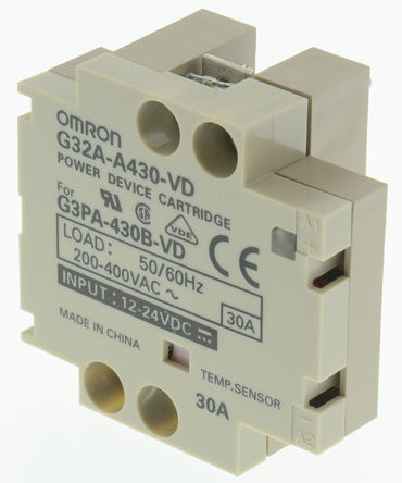 Omron - G32A-A430-VD DC12-24 - G32AA430VD power cartridge for relay,30A		
