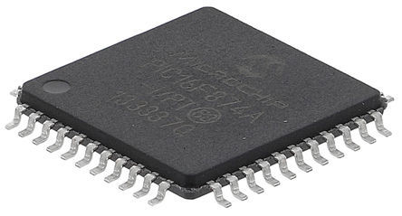 Microchip - PIC16F874A-I/PT - Microchip PIC16F ϵ 8 bit PIC MCU PIC16F874A-I/PT, 20MHz, 7.2 kB128 B ROM , 192 B RAM, TQFP-44		
