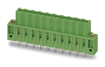 Phoenix Contact - 1943700 - Phoenix Contact COMBICON ICV ϵ�� 8· 5.08mm�ھ� PCB ���߶��ӿ� 1943700, ���Ӷ˽�, 16A		