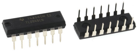 Texas Instruments - TL084BCN - Texas Instruments TL084BCN ��· ����Ŵ���, 3MHz���������, 14���� PDIP��װ		