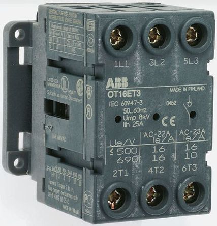 ABB - 1SCA104884R1001 - ABB IP20 3 尲װװ ۶ϸ뿪 1SCA104884R1001, 25 A, 9 kW		