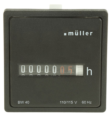 Muller - BW 40.28 115V 60 Hz - Muller BW40 ϵ 99999 еʾ Сʱ BW 40.28 115V 60 Hz, ѹ		
