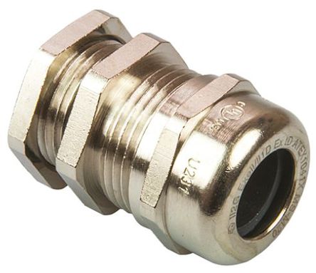 Lapp - 52103020+53112720 - Lapp SKINTOP MS 系列 5件装 IP68 镀镍黄铜 M20 螺纹 电缆密封接头套件 52103020+53112720, 7 → 13mm 电缆直径, 包含固定头，插片，锁紧螺母，O 形环，密封		