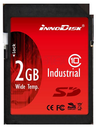 InnoDisk - DS2A-02GI81W1B - InnoDisk Industrial 2 GB SD		