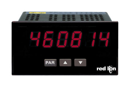 Red Lion - PAXLCR00 - Red Lion 6λ LED  PAXLCR00, ߼ѹ, 25kHzƵ, 21.6  250 V ֱ50  250 V Դ		
