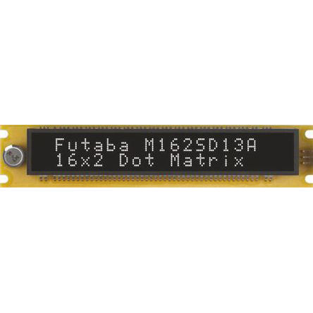 Futaba - M162SD13AA - Futaba M162SD13AA 5.5mmַ 216ַ/7 x 5 ASCIIַ VFDӫʾ, нӿ		