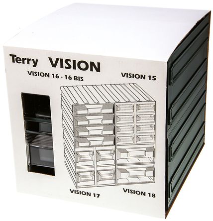Terry - TV1000023 - Terry TV1000023 ͸  2 洢Ԫ, 208mm x 208mm x 222mm		