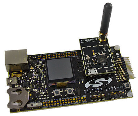 Silicon Labs - SLWSTK6224A - Silicon Labs EZR32 Leopard Gecko ARM ϵ ׼ ׼ Ver. A01 SLWSTK6224A;  EZR32WG330F256R63G MCU (ARM Cortex M4 ں)		