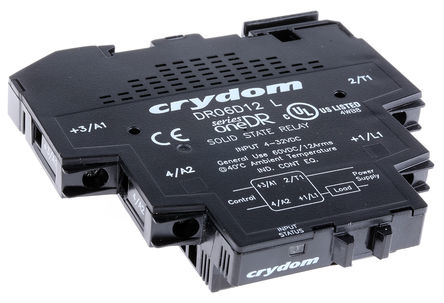 Crydom - DR06D12 - Crydom 12 A DIN찲װ ̵̬ DR06D12, 㽻л, 60 V ֱ		