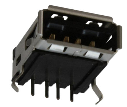 Molex - 67643-2911 - Molex 67643 ϵ 1 ˿ ֱ A  USB  67643-2911, 尲װ, 30 V, 1.5A		