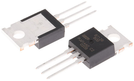 WeEn Semiconductors Co., Ltd - BT139-800 - NXP BT139-800 ˫ɿع迪Ԫ, 16A, 800Vֵ, 70mA 1.5V, 3 TO-220ABװ		