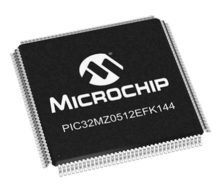 Microchip - PIC32MZ0512EFK144-I/PH - Microchip PIC32 ϵ 32 bit MIPS? MicroAptiv? MCU PIC32MZ0512EFK144-I/PH, 200MHz, 160棩kB512棩kB ROM 		