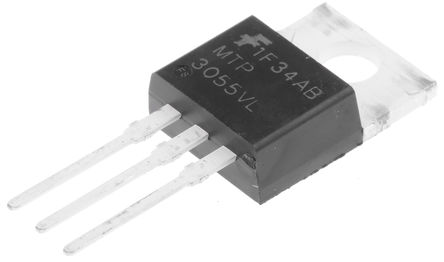 Fairchild Semiconductor - MTP3055VL - Fairchild Semiconductor N Si MOSFET MTP3055VL, 12 A, Vds=60 V, 3 TO-220װ		