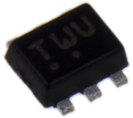 ON Semiconductor - NTZD3155CT1G - ON Semiconductor ˫ N/P Si MOSFET NTZD3155CT1G, 450 mA570 mA, Vds=20 V, 6 SOT-563װ		