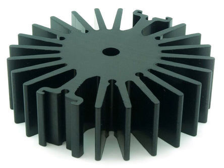 Intelligent LED Solutions ILA-HSINK-RADL-70X20MM-BLK