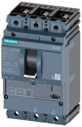 Siemens - 3VA2140-5HL36-0AA0 - Siemens 3VA ϵ 3 40 A MCCB ģ· 3VA2140-5HL36-0AA0, 55 KAϿ, ̶װ		