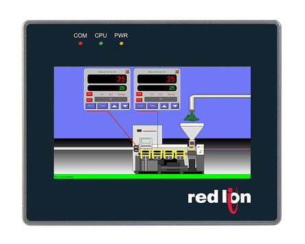 Red Lion - G304K200 - Red Lion 4.3 in ɫ TFT LCD  HMI G304K200, IP65, , 480 x 272pixelsֱ		