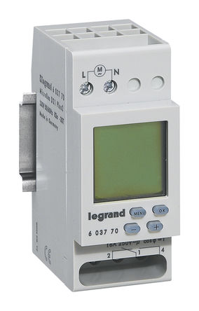 Legrand - 603770 - Legrand 1ͨ DIN 쿪 603770, ʱ֣λ, 230 V Դ		