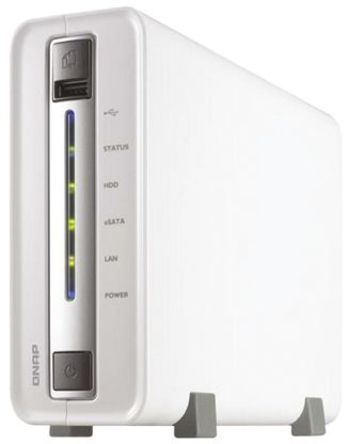 QNAP - TS-112P - QNAP   NAS  TS-112P, 1 ߼, 1 x USB 2.02 x USB 3.0 ˿		
