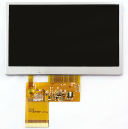 Ampire - AM-480272METMQW-02H - Ampire 4.3in TFT TFT LCD ʾ, 480 x 272pixels ֱ, LED MCURGB ӿ		