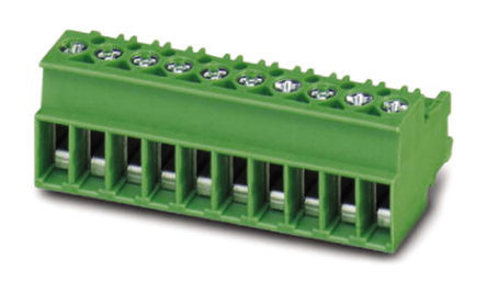 Phoenix Contact - 1796636 - Phoenix Contact COMBICON MSTBVA ϵ�� 10· 5.08mm�ھ� PCB ���߶��ӿ� 1796636, ���Ӷ˽�		