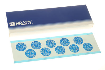 Brady - 806285 - Brady 806285 250װ ڱǩ, 25mmֱ		