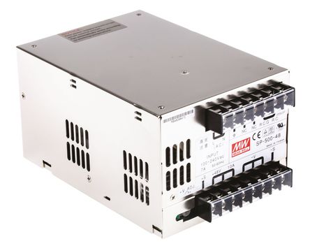 RS Pro - SP-500-48 - RS Pro 480W  ǶʽģʽԴ SMPS SP-500-48, 124  370 V dc, 88  264 V ac, 48V dc, 10A, 87%Ч, շװ		