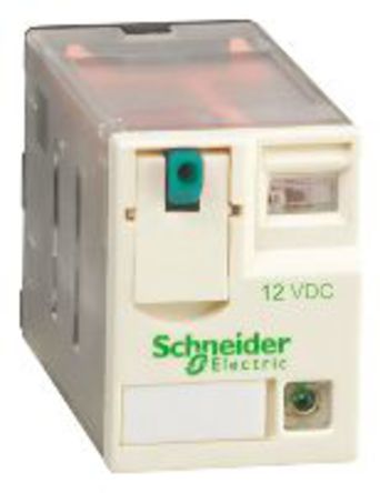Schneider Electric - RXM4AB2JD - Schneider Electric RXM4AB2JD 4 ˫ ʽ Ǳ̵, 8 A, 12V dc		