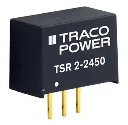 TRACOPOWER - TSR 2-2450 - TRACOPOWER TSR 2 ϵ ѹ TSR 2-2450, 6.5  36V dc, 5V dc,  2A SIP װ		