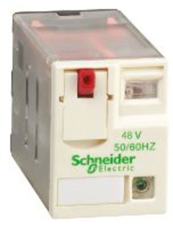 Schneider Electric - RXM3AB2E7 - Schneider Electric RXM3AB2E7 3 ˫ ʽ Ǳ̵, 10 A, 48V ac		