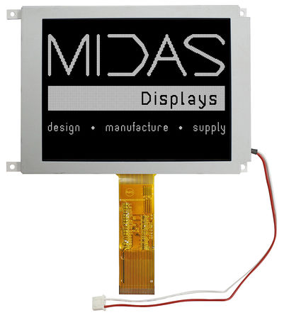 Midas - MCT057CA6W320240LWL - Midas MCT057CA ϵ 5.7in TFT TFT LCD ʾ, 320 x 240pixels ֱ QVGA, LED С ӿ		