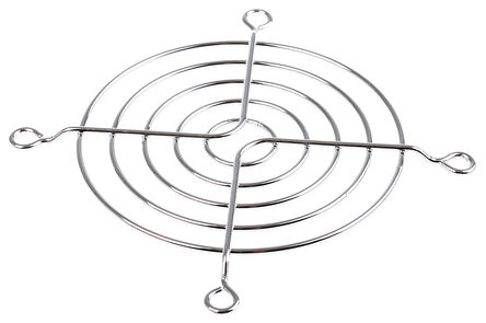 ebm-papst - LZ22K - ebm-papst 80mm风扇 灰色 钢 手指防护罩 LZ22K, 77 x 77mm外部尺寸		